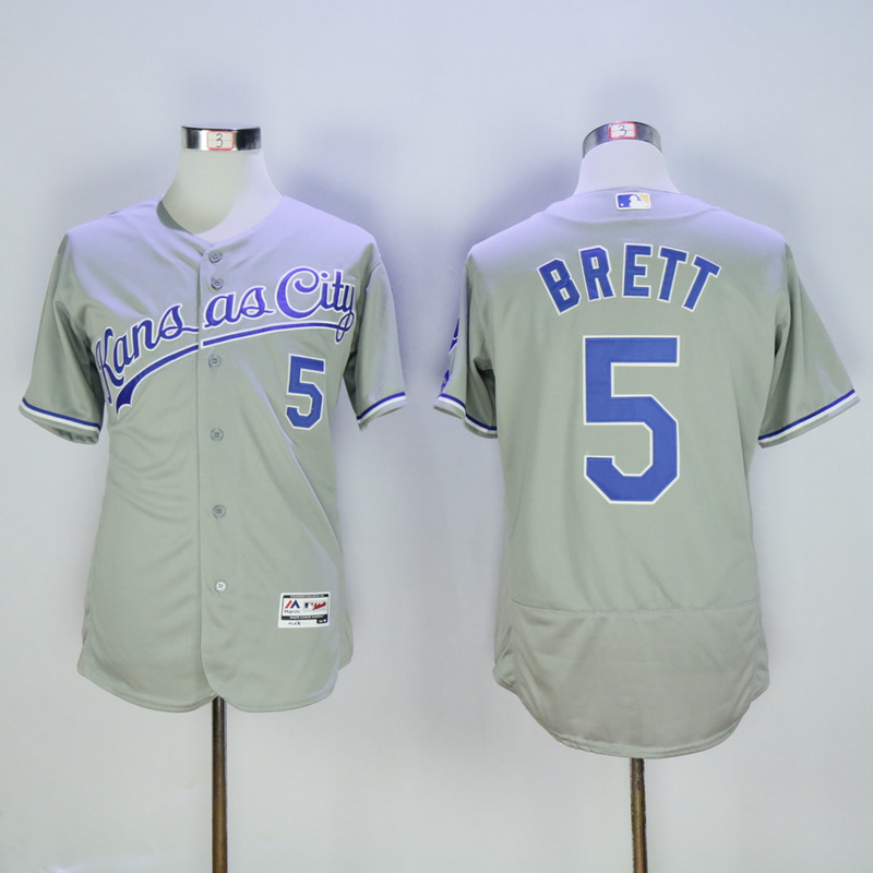 Men Kansas City Royals #5 Brett Grey Elite MLB Jerseys